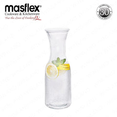 Masflex by Winland 1 Liter / 1000 ml Glass Carafe with Lid (with Color Box) QG-178