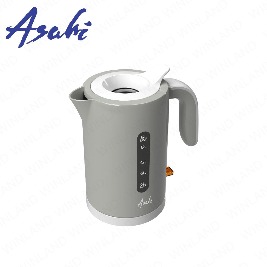 Asahi by Winland 1.2-Liters Electric Kettle and Asahi 10-Liters Oven Toaster EK-124+OT-101(BUNDLE)