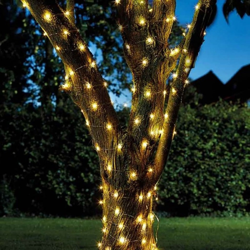 Firefly by Winland Bright Christmas Solar Fairy Lights 8-effects 0.4W 100LED 10Meters indoor/outdoor