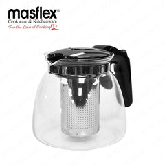 Masflex by Winland 0.95 Liter / 950 ml Borosilicate Glass Tea Pot SS-9502