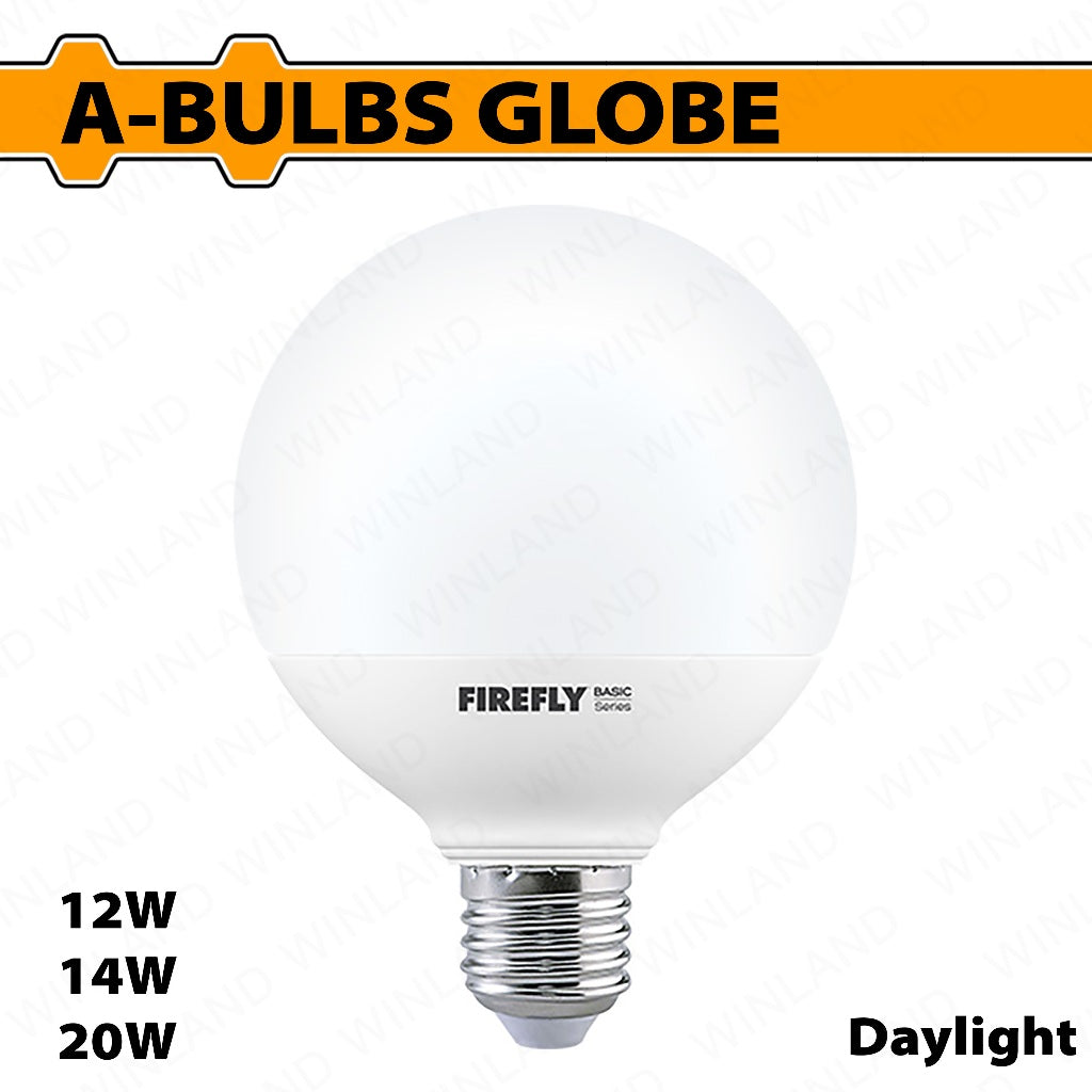Firefly by Winland Non A-Bulbs Globe (12W-20W / 220-240V) (Daylight/Warm White)