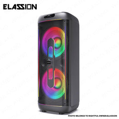 Elassion by Winland 15in Subwoofer Party Speaker 400W RMS Titan Series w/ BT, USB, SD, AUX CRONUS