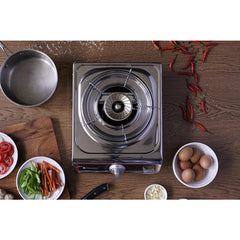 Hanabishi by Winland Stainless Steel Top Single Burner Gas Stove Stainless Steel Body GS-750