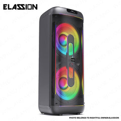 Elassion by Winland 15in Subwoofer Party Speaker 400W RMS Titan Series w/ BT, USB, SD, AUX CRONUS