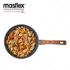 Masflex by Winland 28 cm Olive Forged Frypan Non-Stick Induction Bottom NK-PS853