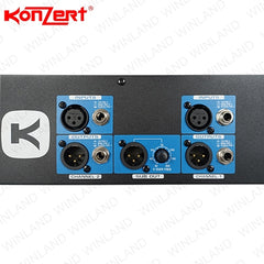 Konzert by Winland 2x31 Band Equalizer-2RU with Subwoofer out (KE-231.2)