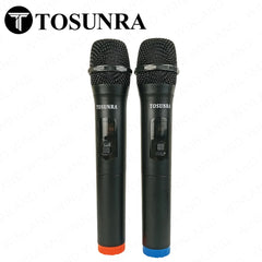 Tosunra by Winland High-Duty Metal Handle Professional UHF Wireless Microphone 3.5 Meters TOS-V602BK
