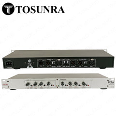 Tosunra by Winland 223XS Stereo 2 Way/Mono 3-way Crossover with XLR (Pin 2 Hot) Connectors TOS-223XS