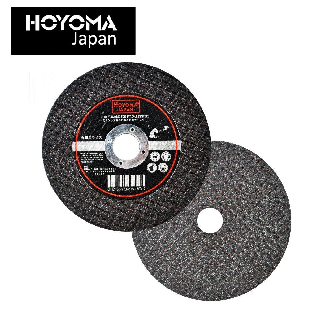 Hoyoma Japan by Winland 4inch Cutting Disc |Cutting Wheel for Stainless Steel HT-CW4M1.0/HT-CDSS16MM
