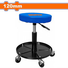 Wadfow by Winland Pneumatic Lifting Creeper Seat 120mm / 110Kg w/ 4 x 360° Swivel Casters WNC1521