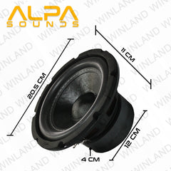 Alpa by Winland 8" Double Magnet Bass Speaker 350W - YD200-2-HQ