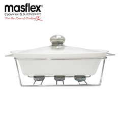 Masflex By Winland 2.5L Rectangular Food Warmer with Stand-CX-71