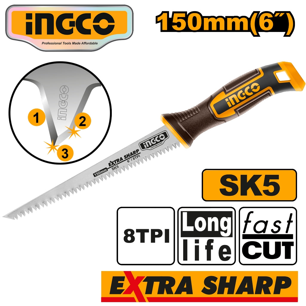 Ingco by Winland Wall Board Saw 6"(1500mm) HWBSW1506 ING-HT