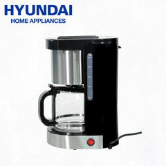 Hyundai Appliances by Winland 1.25L Coffee Maker W/ Anti-Drip Function and Non-stick Warm Plate 950W