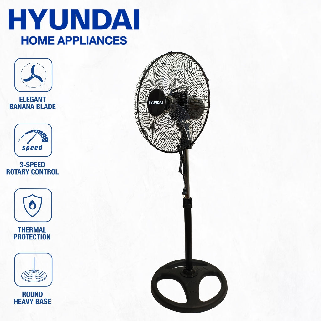 Hyundai Appliances by Winland Hyundai Stand Fan 16-Inch 60W (HEF-OSF16)