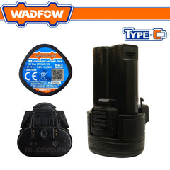 Wadfow by Winland S12 Series Lithium-Ion Cordless Drill 12V 20Nm w/ Battery WCDS565 WAD-CT