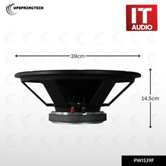 IT Professional PW1539F 15″ PA Speaker 350W High-Power 8Ω Professional Audio
