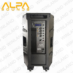 Alpa by Winland 15" High Power Active Speaker Box 2000W-PRX-3915A10-1UFBS