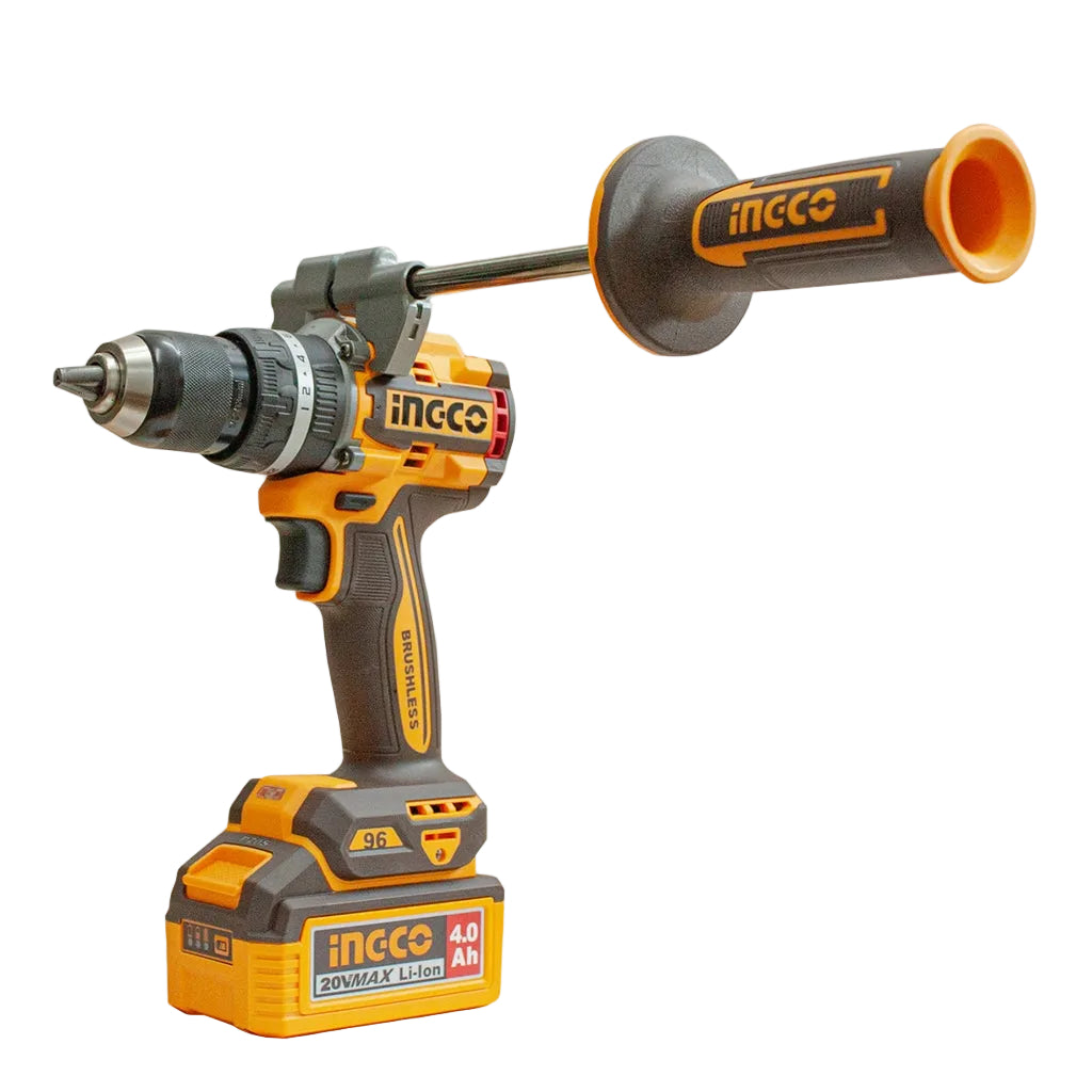 Ingco by Winland P20S 20V Cordless Impact Drill 96Nm Lithium-Ion - CIDLI209686 ING-CT