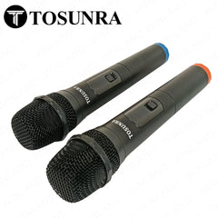 Tosunra by Winland High-Duty Metal Handle Professional UHF Wireless Microphone 3.5 Meters TOS-V602BK