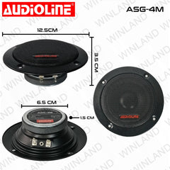 Audioline by Winland Karaoke Speaker Set (ASG12W+ASG4M+ASG3T) ASG-12W SET