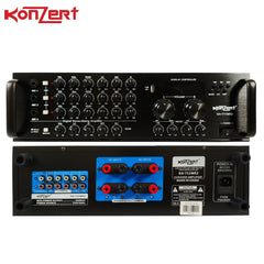 Konzert by Winland  KA-711 MK2 600W x 2 Karaoke Amplifier with Mixing Console, USB/SD & Bluetooth