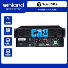 Tosunra by Winland 90W x 2CH Powerful High-Current Professional Integrated Amplifier 8Ω TOS-P4(CA8)