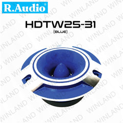 R.Audio by Winland Titanium Tweeter 700watts with Free Capacitor HDTW25-31
