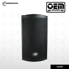 OEM Pro Audio LA200 Active Sub Speaker Column Type 350W+75W 8×2″ Bluetooth USB Set