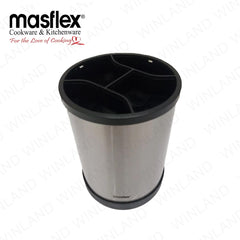 Masflex By Winland Stainless Steel 360° Rotating Utensil Holder-OW-0331