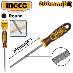 Ingco by Winland Round Wood File 200mm HWRF088 ING-HT