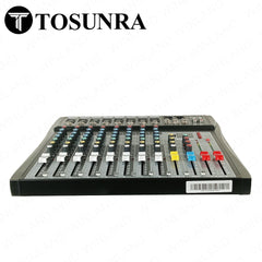 Tosunra by Winland 8-CH Input Professional Audio Mixer w/ XLR, MP3 and Digital Effects TOS-CT80S-USB