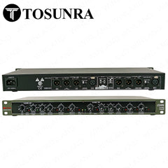 Tosunra by Winland 234XL Stereo 2/3 Way/ Mono 4-way Crossover with XLR Input Connectors TOS-234XL