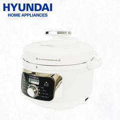 Hyundai Appliances by Winland 3L Multi-Function Pressure Cooker with 8 Preset Buttons 1000W - White