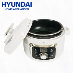 Hyundai Appliances by Winland 3L Multi-Function Pressure Cooker with 8 Preset Buttons 1000W - White
