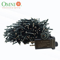 Omni by Winland Connectible Firecracker Christmas Light 500 LED, RGB, DC 29V, 6 meters