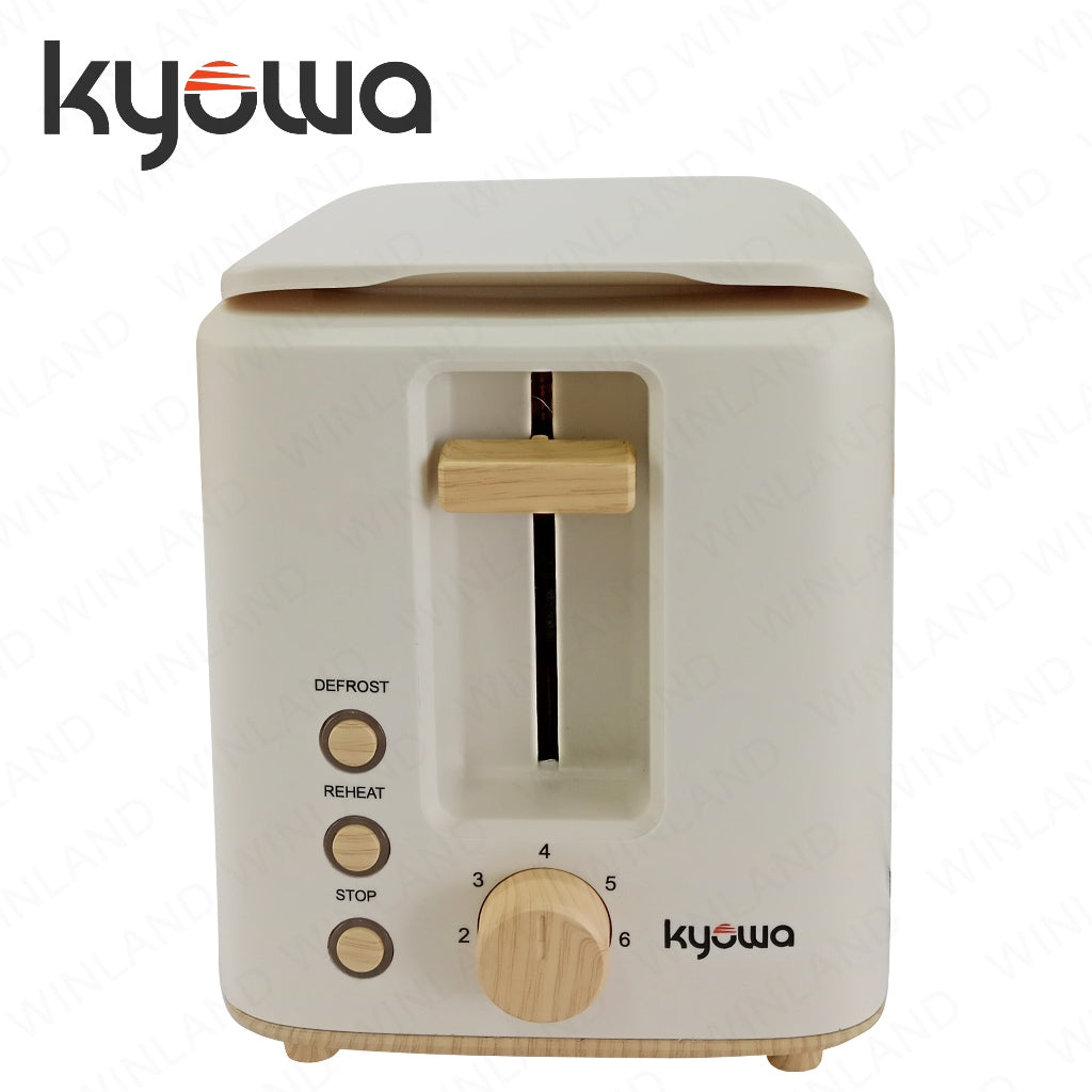 Kyowa by Winland Deluxe Series 2-Slice Pop-up Bread Toaster with Defrost and Reheat Function KW-2513