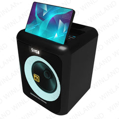 Platinum by Winland PK Karaoke LX15 Party Jukebox with Built-in Screen/Wireless mic 1200W (LX15)