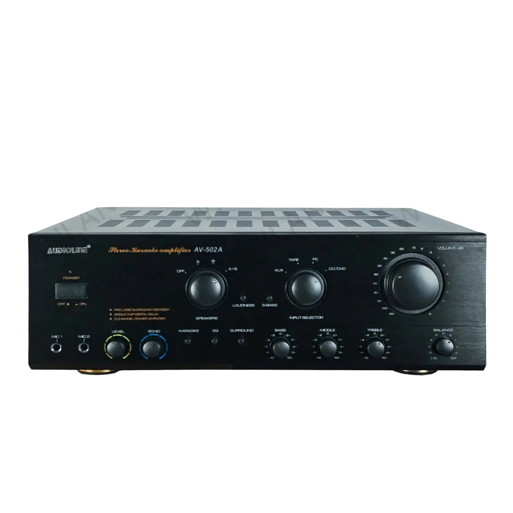 Audioline by Winland Integrated Stereo Amplifier 80W + 80W RMS - AV-502A