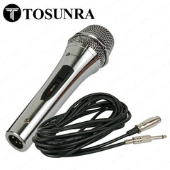 Tosunra by Winland Supercardioid Wired Metal Handle 3-Pin Professional Dynamic Microphone TOS-SN-909