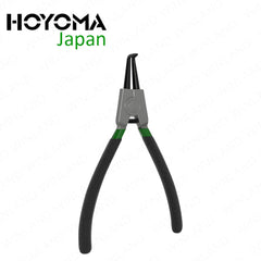 Hoyoma Japan by Winland 7inch/180mm Circlip Pliers Bent Head External H-JZ04