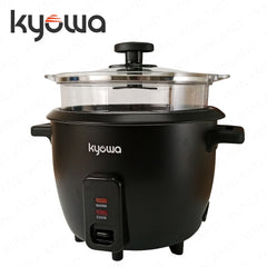 Kyowa by Winland 1.5 Liters / 7 Cups Rice Cooker with see-through Steamer 500W KW-2087