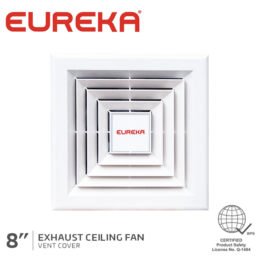 Eureka by Winland 8 inches Heavy Duty Exhaust Ceiling Fan 30W EECF-8 ...