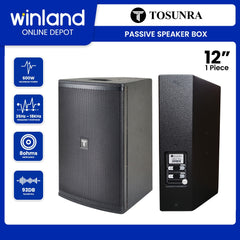 Tosunra by Winland 12in Passive Speaker Box System Audio Sound (SOLD PER PIECE) 600W/8Ω TOS-LD-T12J