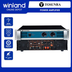 Tosunra by Winland 500W x 2 CH Powerful High-Current Professional Integrated Amplifier 8Ω TOS-P5000S