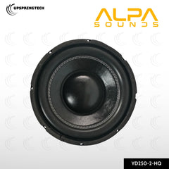 ALPA YD250-2-HQ 10" PA Bass Speaker 650W Max Power 8Ω Professional Audio