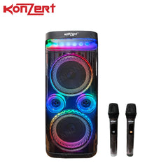 Konzert by Winland AVANTE 6 Portable Party Speaker 3500W PMPO 2 MIC/BT/FM/USB/MSD/Remoe AUX 4000mAh