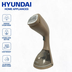 Hyundai Appliances by Winland Garment Steamer Iron w/Steam Modes 220ML Water Tank Capacity 1250W