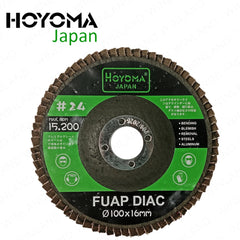 Hoyoma Japan by Winland Flap Sanding Disc Sand Disc for Angle Grinder Paint Removal, Metal Surface