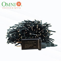 Omni by Winland Connectible Firecracker Christmas Light 500 LED, RGB, DC 29V, 6 meters